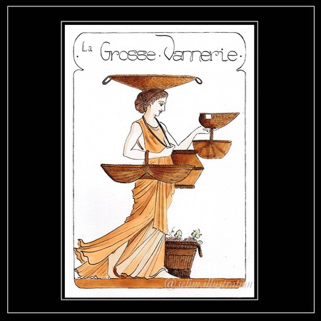 VANNERIE_ Grosse vannerie