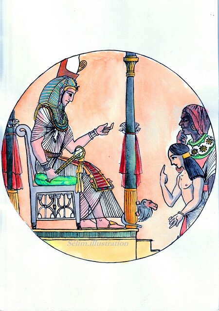 Les Miracles &agrave; la cour de Pharaon