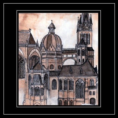 Aix-La-Chapelle, la Cath&eacute;drale