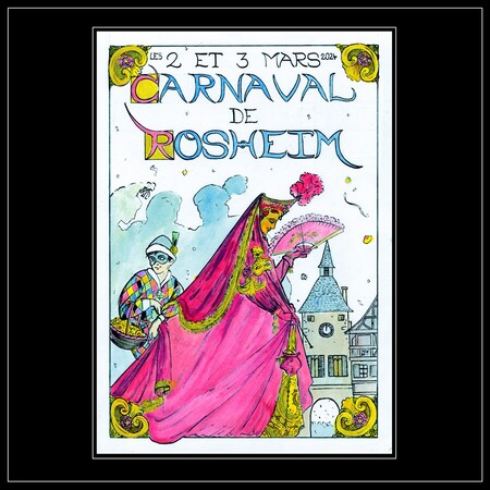 Affiche imaginaire : le Carnaval
