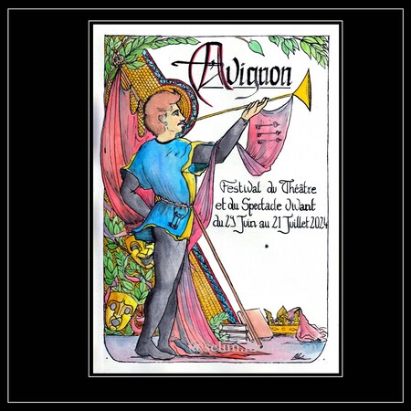 Affiche imaginaire : Avignon