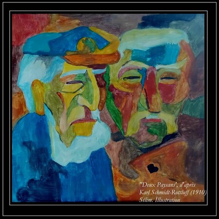 Deux paysans Rottluff